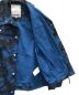 KENZO (ケンゾー) ワークウェアジャケット　ゴーストフラワー ネイビー×ブラック サイズ:M：17000円