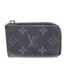 LOUIS VUITTON（ルイ ヴィトン）の古着「コインケース モノグラム・エクリプス ポルトモネ・ジュール」