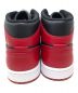 中古・古着 NIKE (ナイキ) スニーカー AIR JORDAN 1 MID（ナイキ エア ジョーダン 1 ミッド） ブラック×レッド サイズ:28cm 未使用品：18000円