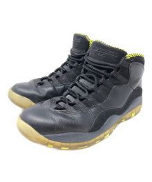 NIKE（ナイキ）の古着「スニーカー AIR JORDAN 10 RETRO（ナイキ　エアジョーダン10　レトロ）」｜ブラック