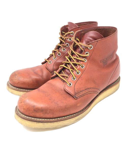 RED WING（レッドウィング）RED WING (レッドウィング) プレーントゥシューズ ブラウン サイズ:USA9.5の古着・服飾アイテム