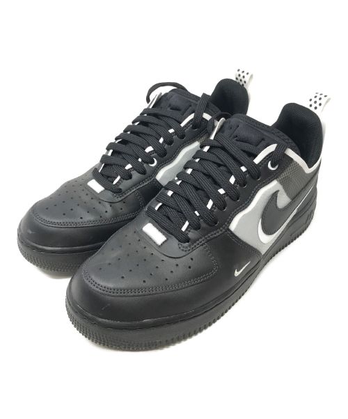 NIKE（ナイキ）NIKE (ナイキ) ローカットスニーカー　AIRFORCE 1 REACT（エアフォース1リアクト） ブラック サイズ:26.5の古着・服飾アイテム