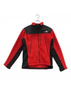 THE NORTH FACEザ ノース フェイス）の古着「フリースジャケット　MOUNTAIN VERSA LOFT JACKET（マウンテンバーサロフトフリースジャケット）」｜レッド×ブラック