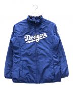 AUTHENTICオーセンティック）の古着「ジャケット　Dodgers LA」｜ネイビー