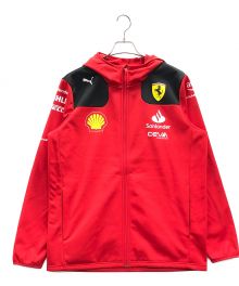 PUMA×Ferrari（プーマ×フェラーリ）の古着「パーカー ソフトシェル」｜レッド