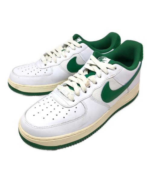 NIKE（ナイキ）NIKE (ナイキ) スニーカー Air Force 1 '07 LV8（エア フォース 1 '07 LV8） ホワイト×グリーン サイズ:27.5の古着・服飾アイテム