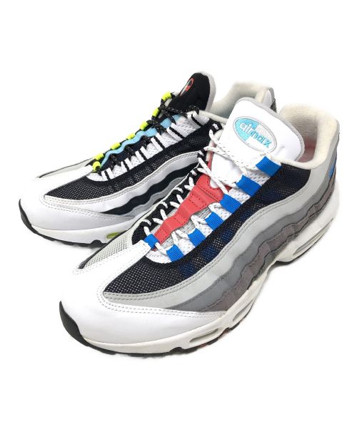 NIKE（ナイキ）NIKE (ナイキ) スニーカー AIR MAX 95 QS（ナイキ エアマックス 95 クイックストライク） ホワイト×グレー サイズ:27.5cmの古着・服飾アイテム