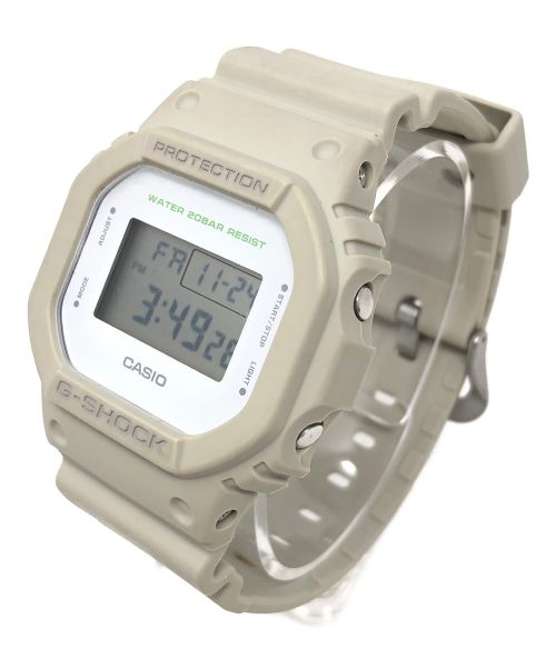 CASIO（カシオ）CASIO (カシオ) デジタルウォッチ G-SHOCK（ジーショック） クォーツ ベージュ サイズ:実寸サイズにてご確認ください。の古着・服飾アイテム