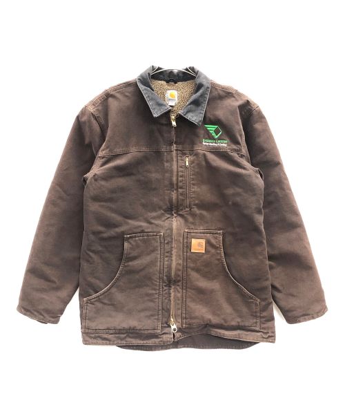 CarHartt（カーハート）CarHartt (カーハート) ダックジャケット ブラウン サイズ:Mの古着・服飾アイテム