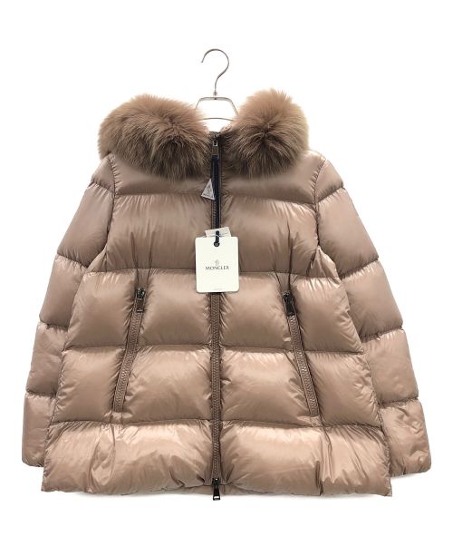 MONCLER（モンクレール）MONCLER (モンクレール) ダウンジャケット SERIFUR (セリファー) ベージュ サイズ:3 未使用品の古着・服飾アイテム