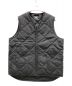 BIG MIKE（ビックマイク）の古着「中綿ベスト QUILTING FREEZER VEST (キルティング フリーザー ベスト)」｜ブラック