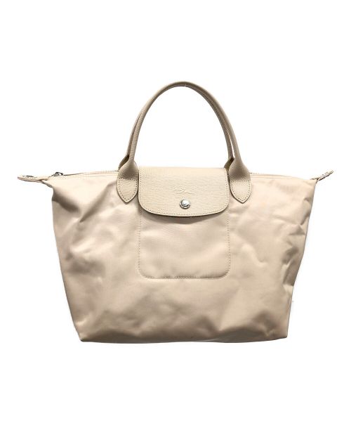 LONGCHAMP（ロンシャン）LONGCHAMP (ロンシャン) 2WAYバッグ ハンドバッグ ショルダーバッグ ベージュ サイズ:実寸サイズにてご確認ください。の古着・服飾アイテム