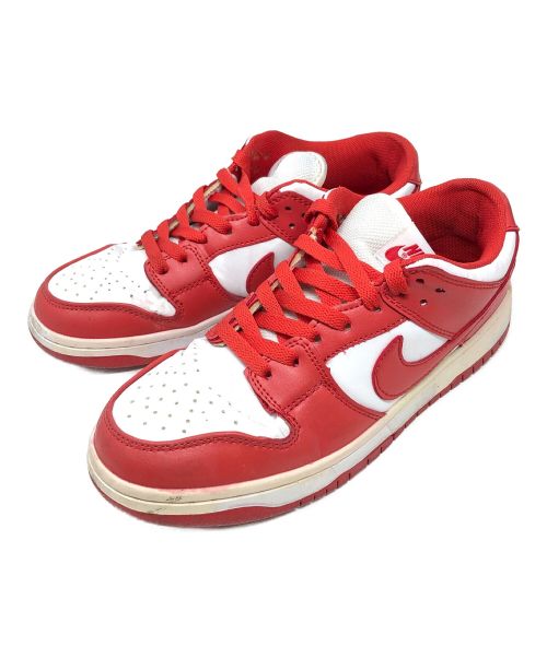 NIKE（ナイキ）NIKE (ナイキ) スニーカー DUNK LOW White and University Red(ナイキ ダンク ロー SP 