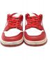 NIKE (ナイキ) スニーカー DUNK LOW White and University Red(ナイキ ダンク ロー SP 