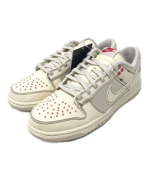 NIKE（ナイキ）NIKE (ナイキ) スニーカー NIKE DUNK LOW RETRO（ナイキ ダンク ロー ライト）  ベージュ サイズ:27cm 未使用品の古着・服飾アイテム