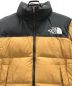 THE NORTH FACE (ザ ノース フェイス) ダウンジャケット NUPTSE JACKET（ヌプシジャケット） ブラック×ブラウン サイズ:S：17800円