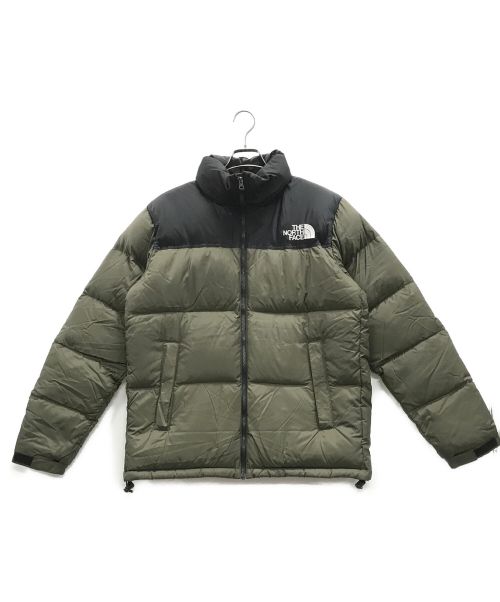 THE NORTH FACE（ザ ノース フェイス）THE NORTH FACE (ザ ノース フェイス) ヌプシジャケット　ダウンジャケット カーキ サイズ:XXLの古着・服飾アイテム