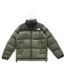 THE NORTH FACE（ザ ノース フェイス）の古着「ヌプシジャケット　ダウンジャケット」｜カーキ