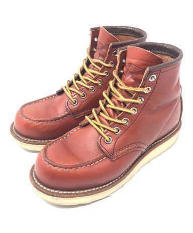 [中古]RED WING(レッドウィング)のレディース シューズ レザーブーツ 6inch CLASSIC MOC TOE(6インチ クラシック  モック トゥー)