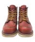 RED WING (レッドウィング) レザーブーツ 6inch CLASSIC MOC TOE(6インチ クラシック モック トゥー) ブラウン サイズ:22cm：9800円