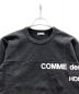 COMME des GARCONS (コムデギャルソン) 長袖Tシャツ ブラック サイズ:実寸サイズにてご確認ください。：15800円