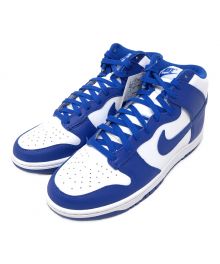 NIKE（ナイキ）の古着「ハイカットスニーカー DUNK HI RETRO(ダンク ハイ レトロ)」｜ブルー×ホワイト