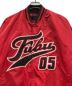 FUBU (フブ) スタジャン レッド サイズ:M 未使用品：7800円