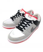 NIKEナイキ）の古着「スニーカー SB Dunk Low PRO ISO(スケートボーディング ダンク ロー プロ ISO)」｜ホワイト×グレー