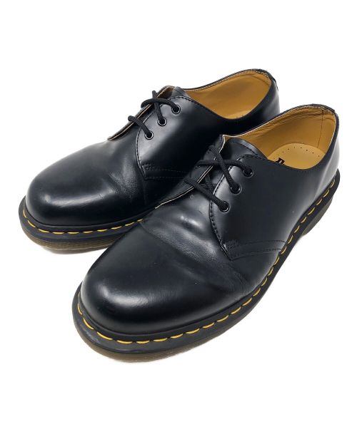 Dr.Martens（ドクターマーチン）Dr.Martens (ドクターマーチン) 3ホールシューズ ブラック サイズ:UK8の古着・服飾アイテム