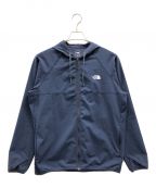 THE NORTH FACEザ ノース フェイス）の古着「ジップパーカー AERO FULLZIP HOODI (エアロ フルジップ フーディ)」｜ネイビー