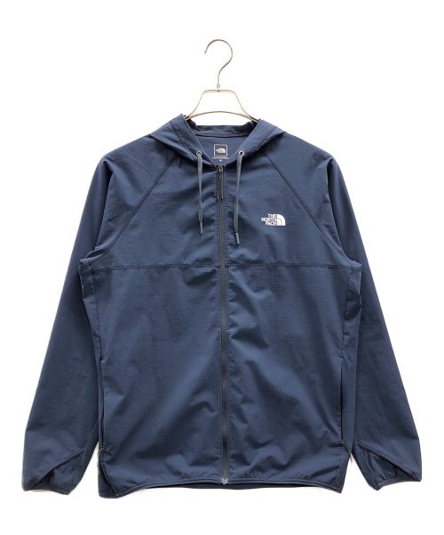 THE NORTH FACE（ザ ノース フェイス）THE NORTH FACE (ザ ノース フェイス) ジップパーカー AERO FULLZIP HOODI (エアロ フルジップ フーディ) ネイビー サイズ:Mの古着・服飾アイテム