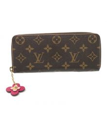 LOUIS VUITTON（ルイ ヴィトン）の古着「長財布 ポルトフォイユ・クレマンス フラワー」