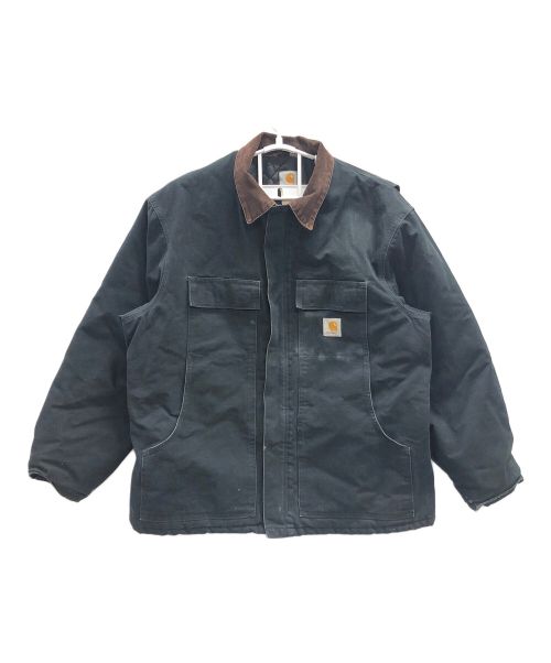 CarHartt（カーハート）CarHartt (カーハート) トラディショナルコート ブラック サイズ:実寸サイズにてご確認ください。の古着・服飾アイテム