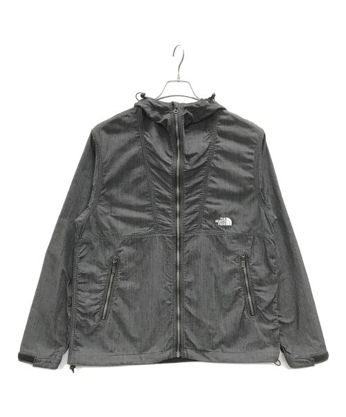 THE NORTH FACE（ザ ノース フェイス）THE NORTH FACE (ザ ノース フェイス) ナイロンジャケット NYLON DENIM COMPACT JACKET（ナイロンデニムコンパクトジャケット） ブラック サイズ:Mの古着・服飾アイテム