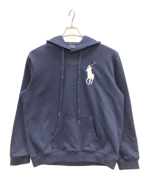 POLO RALPH LAUREN（ポロ・ラルフローレン）POLO RALPH LAUREN (ポロ・ラルフローレン) プルオーバーパーカー ビッグポニー ネイビー サイズ:XL 未使用品の古着・服飾アイテム