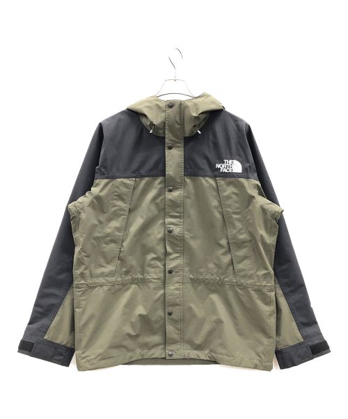 THE NORTH FACE（ザ ノース フェイス）THE NORTH FACE (ザ ノース フェイス) マウンテンライトジャケット グリーン×ブラック サイズ:XXLの古着・服飾アイテム