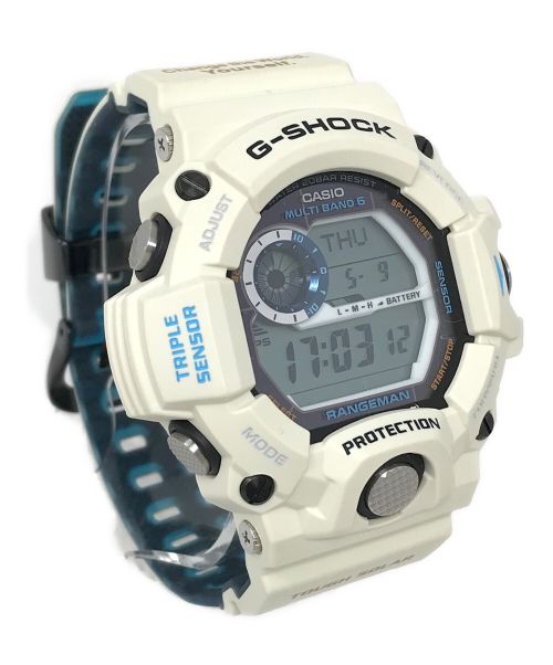 CASIO（カシオ）CASIO (カシオ) デジタルウォッチ G-SHOCK（ジーショック） 腕時計 ソーラー充電 ホワイト サイズ:実寸サイズにてご確認ください。の古着・服飾アイテム