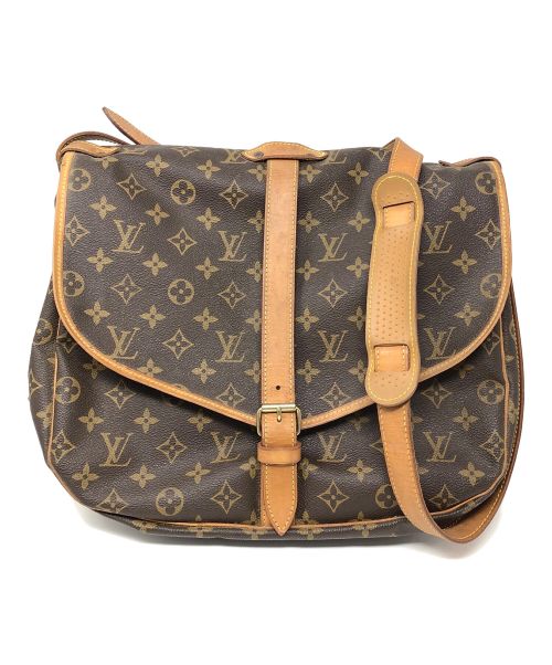 LOUIS VUITTON（ルイ ヴィトン）LOUIS VUITTON (ルイ ヴィトン) ショルダーバッグ モノグラム ソミュール35 ブラウン サイズ:35の古着・服飾アイテム