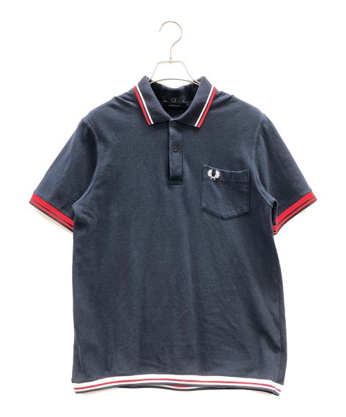 FRED PERRY（フレッドペリー）FRED PERRY (フレッドペリー) ポロシャツ ネイビー サイズ:40の古着・服飾アイテム