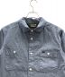 BLUCO WORK GARMENT (ブルコ ワーク ガーメント) ワークシャツ CHAMBRAY WORK SHIRT(シャンブレーワークシャツ) ライトグレー サイズ:M：3980円