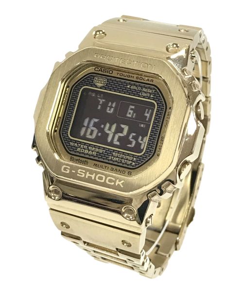 CASIO（カシオ）CASIO (カシオ) 腕時計 ソーラー充電　G-SHOCK（ジーショック） ブラック×ゴールド サイズ:実寸サイズにてご確認ください。の古着・服飾アイテム