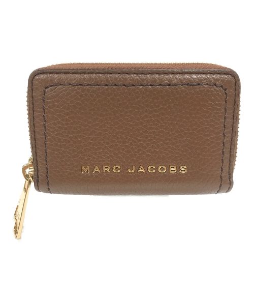 MARC JACOBS（マークジェイコブス）MARC JACOBS (マークジェイコブス) コインケース　ダブルファスナー ブラウン サイズ:実寸サイズにてご確認ください。の古着・服飾アイテム