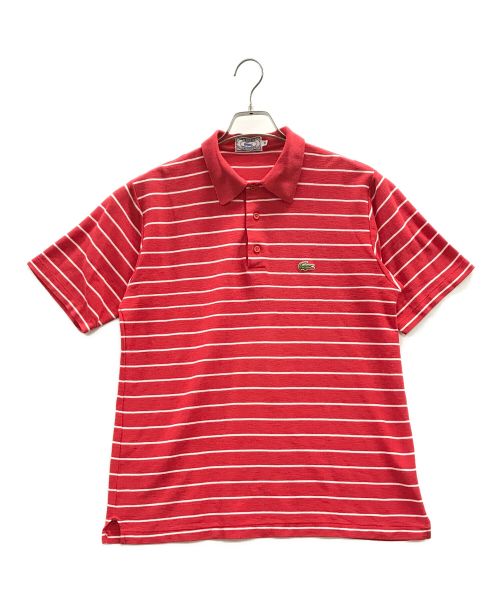 IZOD LACOSTE（アイゾッド ラコステ）IZOD LACOSTE (アイゾッド ラコステ) ヴィンテージポロシャツ レッド サイズ:Mの古着・服飾アイテム