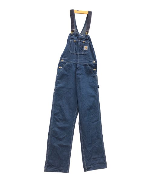 CarHartt（カーハート）CarHartt (カーハート) デニムオーバーオール DENIM BIB BIB OVERALL インディゴ サイズ:32×32の古着・服飾アイテム