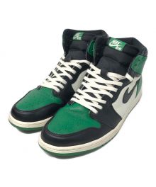 NIKE（ナイキ）の古着「ハイカットスニーカー Air Jordan 1 Retro High OG "Pine Green"(エアジョーダン 1 レトロ ハイ OG "パイン グリーン")」｜パイングリーン×ブラック