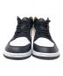 NIKE (ナイキ) スニーカー AIR JORDAN 1 MID(エアジョーダン 1 ミッド) ブラック×イエロー サイズ:29cm：9000円