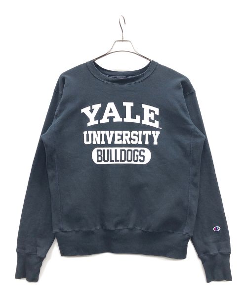 Champion（チャンピオン）Champion (チャンピオン) YALE university (イェールユニバーシティ) リバースウィーブスウェット ブラック サイズ:XX-LARGEの古着・服飾アイテム