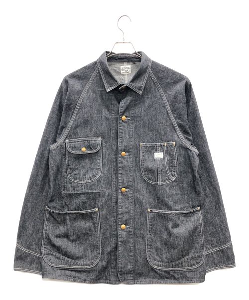 orSlow（オアスロウ）orSlow (オアスロウ) カバーオール ブラック サイズ:4の古着・服飾アイテム