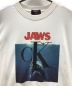 Calvin Klein (カルバンクライン) JAWS (ジョーズ) Tシャツ ホワイト サイズ:S：9000円