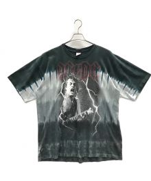 LIQUID BLUE×AC/DC（リキッドブルー×エーシー・ディーシー）の古着「ヴィンテージTシャツ」｜グリーン